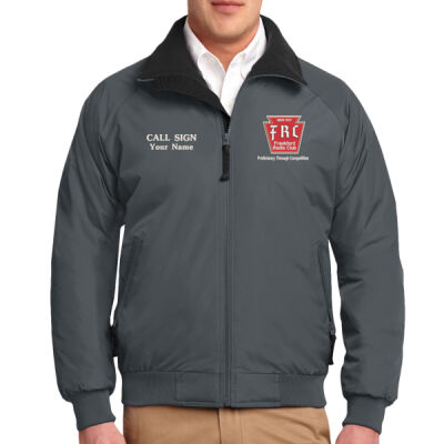 FRC logo with name and call - Challenger Jacket Thumbnail
