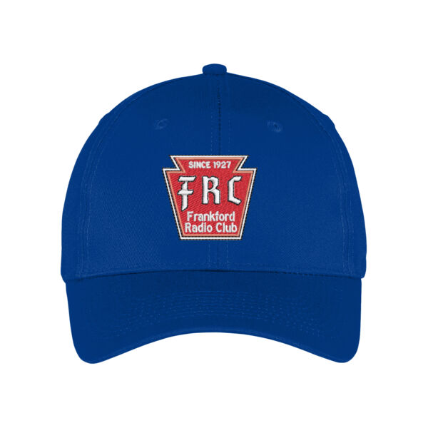 FRD logo with name on back - Six Panel Twill Cap Thumbnail
