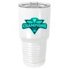 Sublimatable Polar Camel 30 oz. White Vacuum Insulated Tumbler w/Lid-bsai Thumbnail