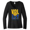 Women's Long Sleeve V Neck Tee Thumbnail