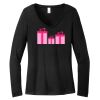 Women's Long Sleeve V Neck Tee Thumbnail