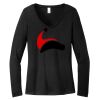 Women's Long Sleeve V Neck Tee Thumbnail