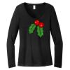 Women's Long Sleeve V Neck Tee Thumbnail