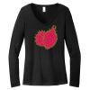 Women's Long Sleeve V Neck Tee Thumbnail