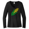 Women's Long Sleeve V Neck Tee Thumbnail