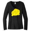 Women's Long Sleeve V Neck Tee Thumbnail
