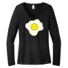 Women's Long Sleeve V Neck Tee Thumbnail
