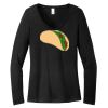 Women's Long Sleeve V Neck Tee Thumbnail