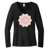 Women's Long Sleeve V Neck Tee Thumbnail