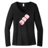 Women's Long Sleeve V Neck Tee Thumbnail
