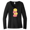 Women's Long Sleeve V Neck Tee Thumbnail