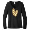 Women's Long Sleeve V Neck Tee Thumbnail