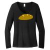 Women's Long Sleeve V Neck Tee Thumbnail