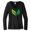 Women's Long Sleeve V Neck Tee Thumbnail