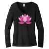 Women's Long Sleeve V Neck Tee Thumbnail