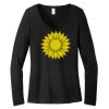 Women's Long Sleeve V Neck Tee Thumbnail