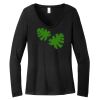 Women's Long Sleeve V Neck Tee Thumbnail