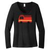 Women's Long Sleeve V Neck Tee Thumbnail